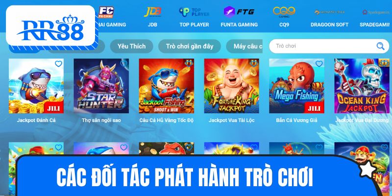Các đối tác phát hành trò chơi của chuyên mục