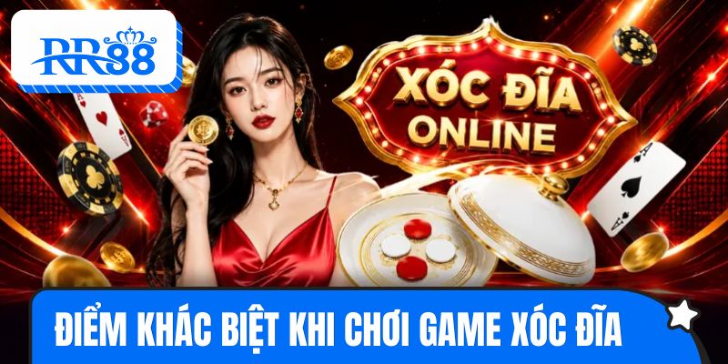 Những điểm khác biệt khi chơi game xóc đĩa đổi thưởng RR88